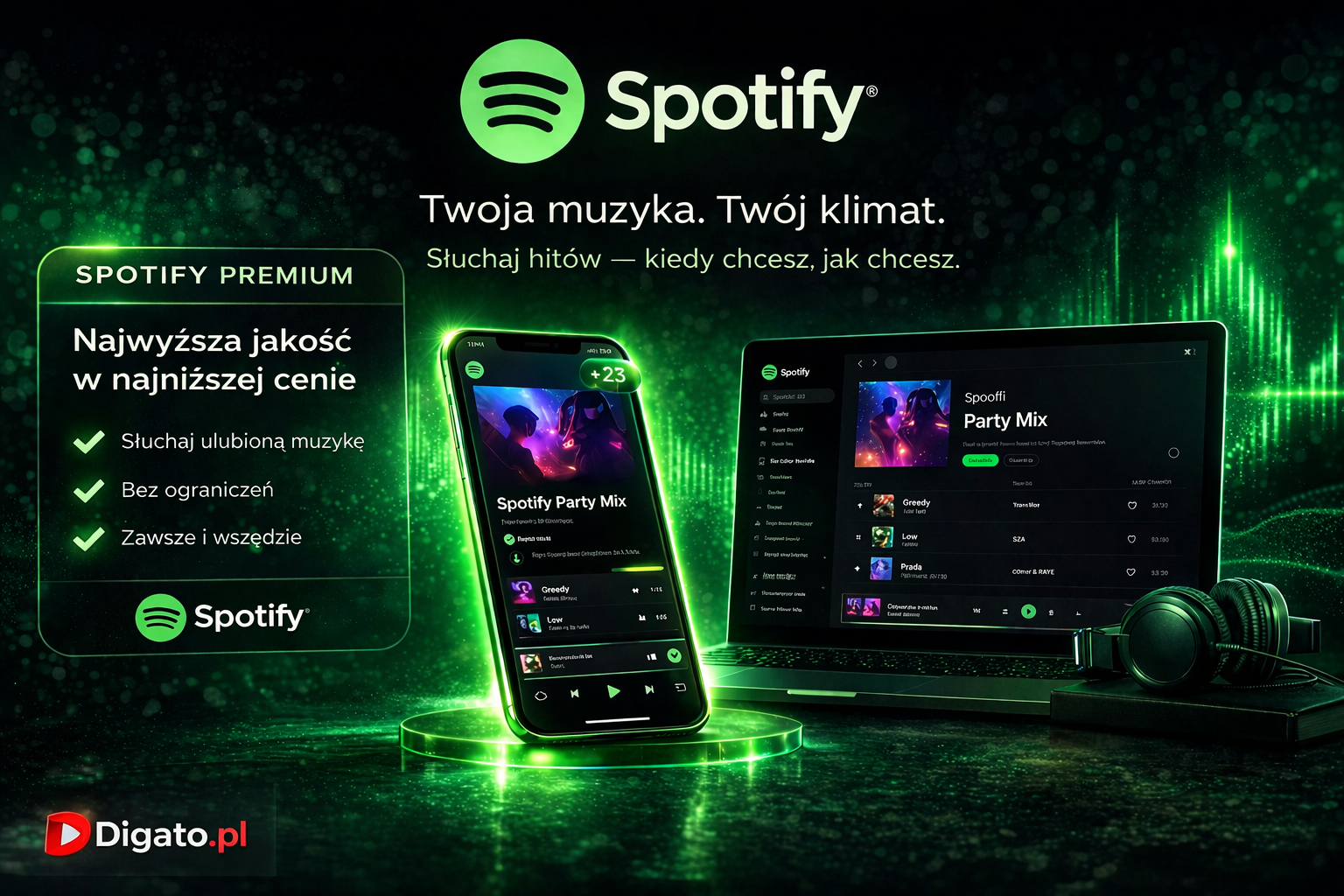 Spotify Premium 30 dni