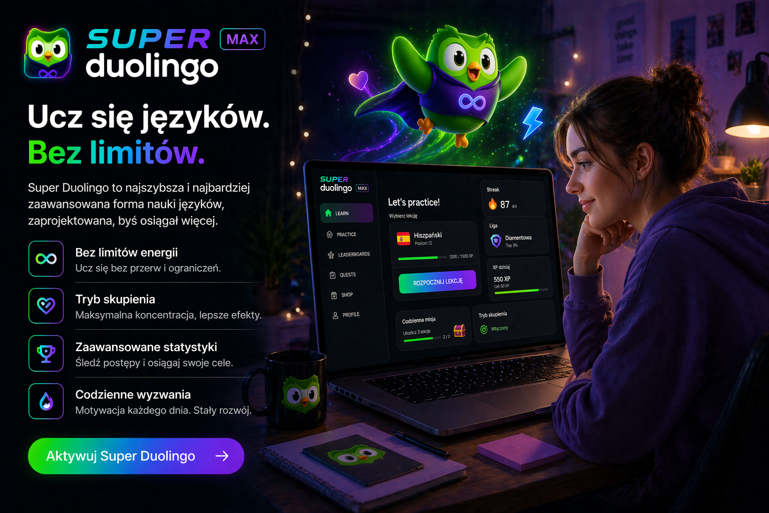 Duolingo Super