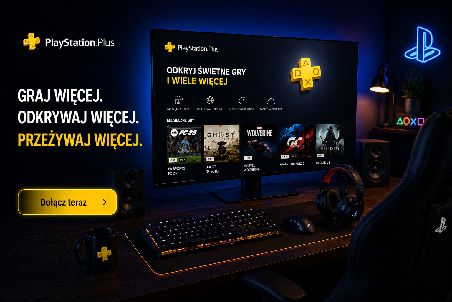 playstation plus essential 12 miesięcy