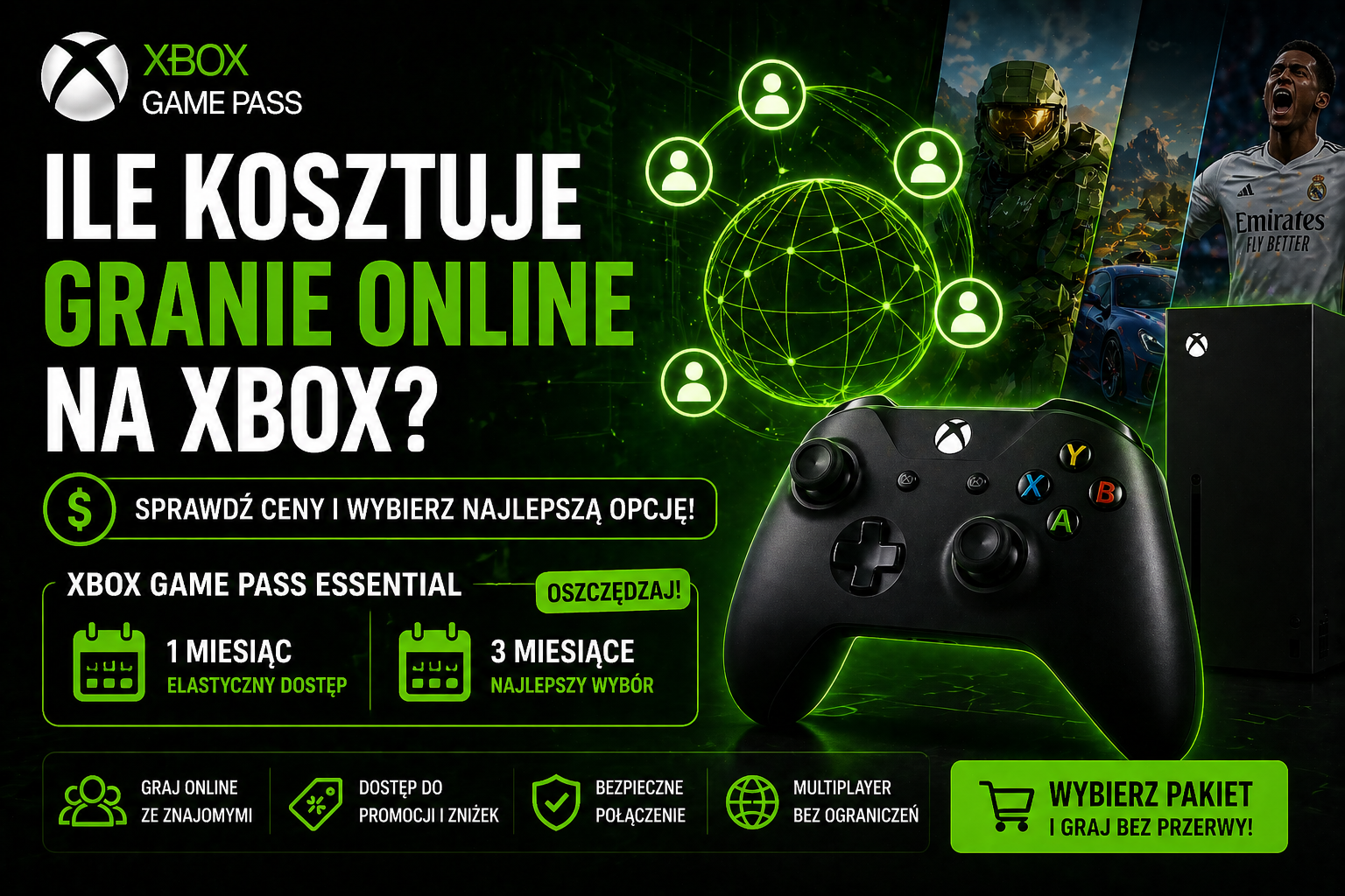 cena xbox game pass