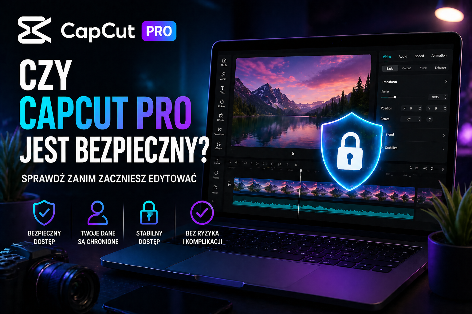 czy capcut pro jest bezpieczny