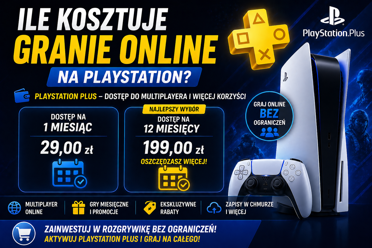 playstation plus cena